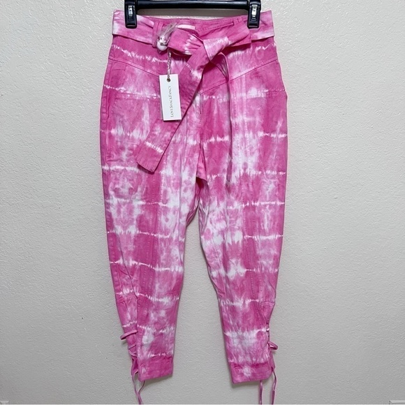 NEW Loveshackfancy Tao Pant HIBISCUS HAND DYE size 4 - Picture 4 of 13